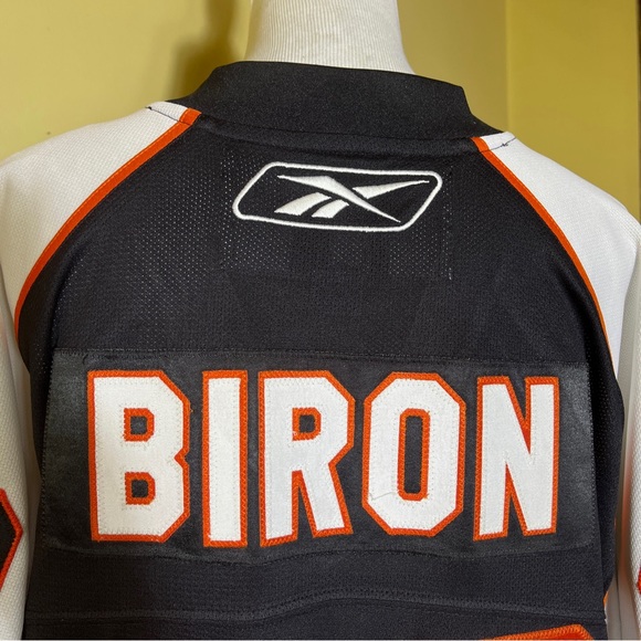Philadelphia Flyers Size XL Hockey Jersey AUTOGRAPHED Martin Biron Reebok NEW - Picture 5 of 16